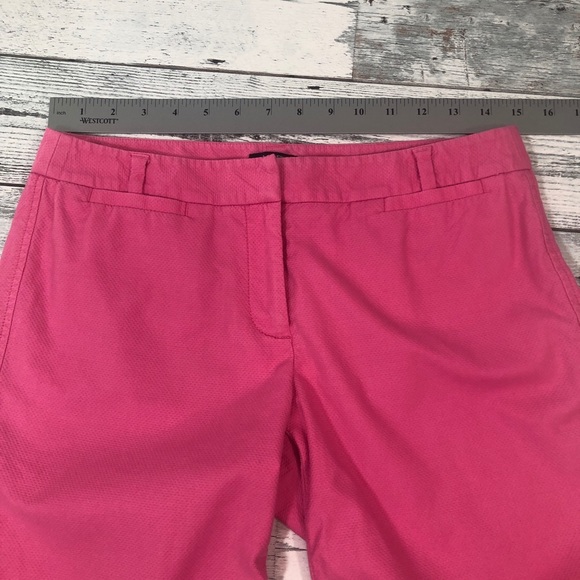 J.CREW Womens 8” Pink Chino Low-Fit Flat Front Shorts 4 - Picture 6 of 9
